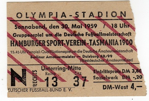 Ticket endrunde tasmania - dm-endrunde,