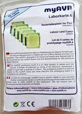 myAVR Laborkarte A- 5er Pack
