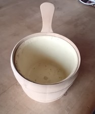 Saunakübel mit  Kunststoffeinsatz