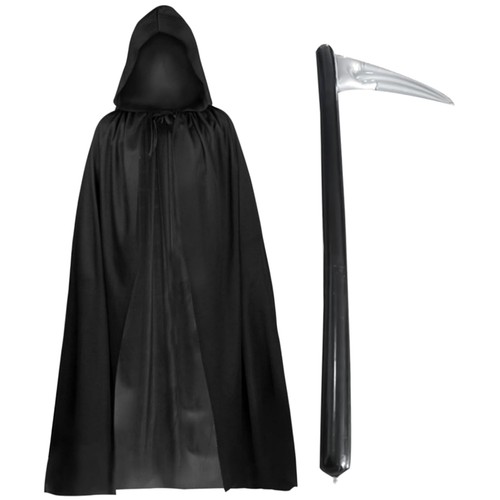Halloween kostüm sensenmann - kostüm,