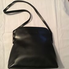 damen tasche echt Leder, Marke Fabiani, schwarz 
