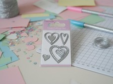 Stanzschablone/Herzen/neu/Dove