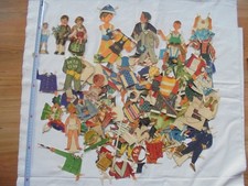 Konvolut alte Anziehpuppen versch. Größen