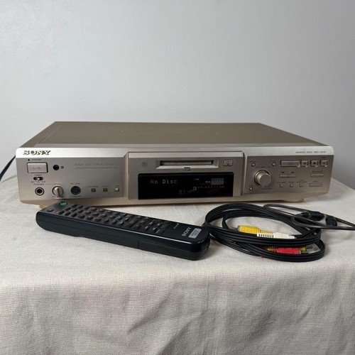 Sony mds je640 - sony, minidisc