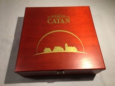 DIE SIEDLER VON CATAN 15 JAHRE JUBILÄUMSEDITION FÜR 6 SPIELER HOLZ WIE NEU & OVP