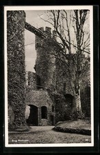 Mettlach, Burg Montclair, Ansichtskarte 