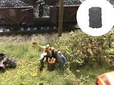 MU N-A00266 - Feuertonne offen