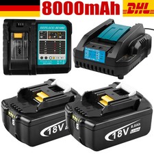 8000mAh Für Makita Akku 18V