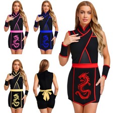 DE Damen Ninja Kostüm