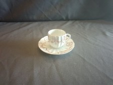 Alte Moccatasse Blumen Muster