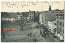 AK  Ziegenhals Schlesien Ring - Głuchołazy Zdrój 1911