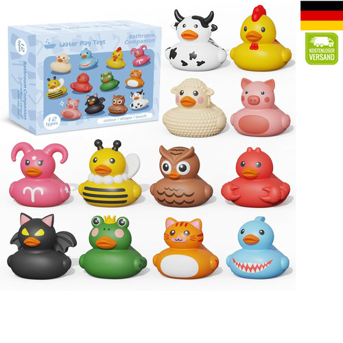 Badeente 12er set - 12er,