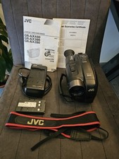 JVC GR-AX380 Camcorder VHSC Tape Analogue Retro Video Camera