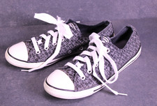 Converse All Star Dainty OX Damen Sneaker Chucks schwarz Gr. 36 Muster BC1539