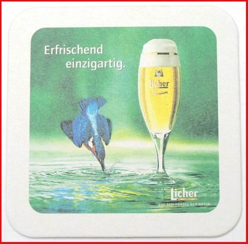 Bierdeckel licher bier - bierdeckel,
