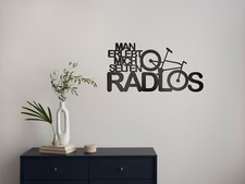 Schriftzug aus Holz "man