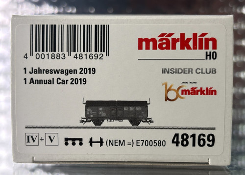Märklin 48169 zweiachsiger - märklin,
