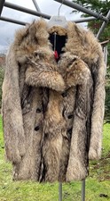 Kojotejacke Pelzmantel Kojote