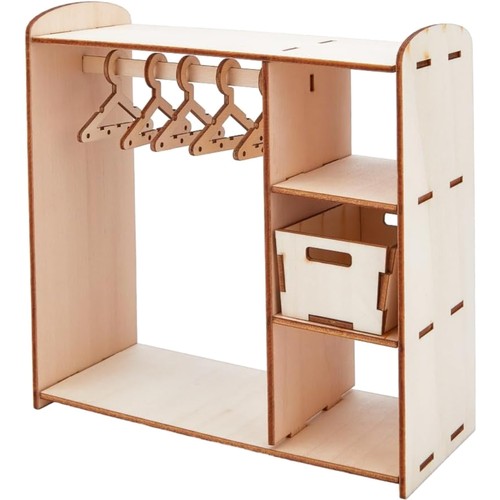 Holz puppenkleiderschrank - holz-puppenkleiderschrank,