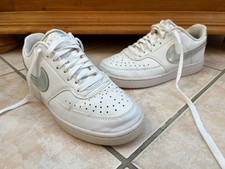 Nike Court Vision Sportschuhe 38 Weiß Low Top Sneaker