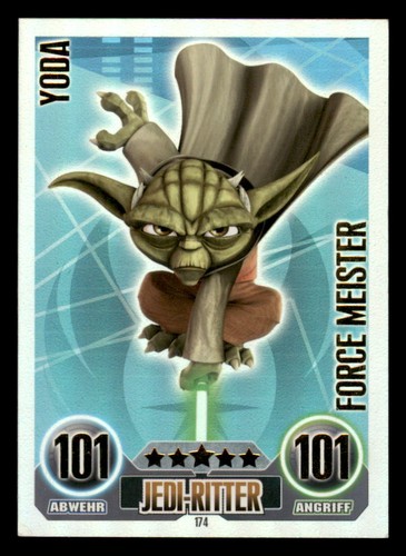 Yoda force attax star - , wars