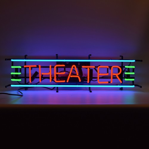 Theater neon sign - neon,