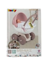 Smoby - Baby Nurse Puppenwagen, für Puppen bis 42cm, Unbenutzt, Verdeck Defekt