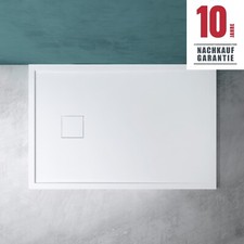 Duschwanne mineralguss Duschwanne 120x90 120x80 Duschtasse Höhe: 5cm Geoma8 NEU