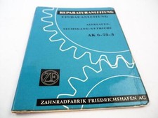 ZF AK6-75-3 AK 6-75-3 Allklauen 6-Gang Getriebe Reparaturanleitung