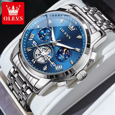 Herrenuhr chronograph quarz - chronograph,