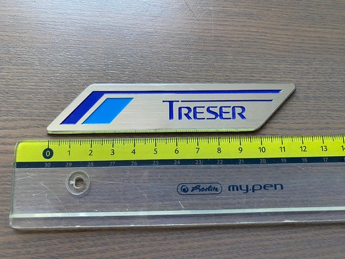 Treser emblem schriftzug - treser,