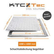SA-100 Stahl Schachtabdeckung