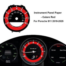 Red Instrument Gauge Overlay