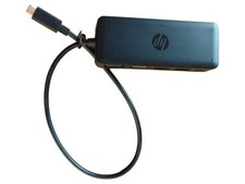HP USB-C Dockingstation Hub Adapter Schwarz Laptop PC Tablet