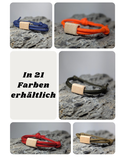 Armband wunschgravur paracord - wunschgravur,