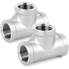 Edelstahl T Rohrfitting 3/4