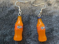 Fanta Flasche Ohrring Paar