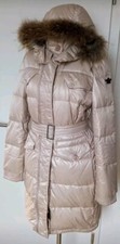 Dekher by Peuterey Luxus Daunenmantel XS Beigerosé NP 465,- Euro! 