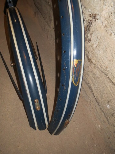 Schutzbleche stahl blau - 24”schutzbleche,
