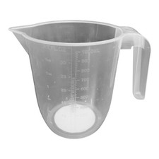 Messbecher Kunststoff Meßkanne Meßbecher Messkanne Milchkrug Krug 1000ml