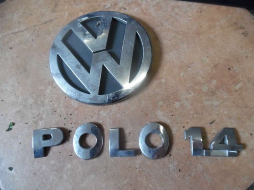 Polo emblem heckklappe - vw, 9n