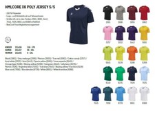 Hummel Trikot hmlCORE XK Poly Jersey S/S W 211457 Handball Fußball Schule Verein