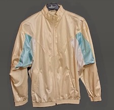 Trainingsanzug Unisex Gold Gelb Blau Cyrülla Vintage Größe L