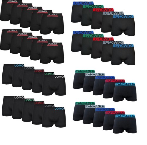 10er pack boxershorts herren - boxershorts,