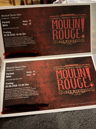 Moulin rouge das - musical, in