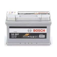 Autobatterie BOSCH S5007 12V 74Ah 750A B13 0 092 S50 070 Blei-Säure-Technologie