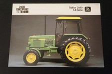 JOHN DEERE Traktor Prospekt Typ 2040 4 Seiten 1983