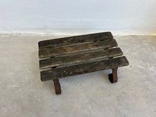 Uralter Holz Schemel Hocker