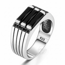925 Sterling Silber Schwarz