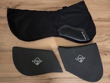 LeMieux Korrekturpad Prosorb, Größe L (WB) für Dressursattel, schwarz, wie neu